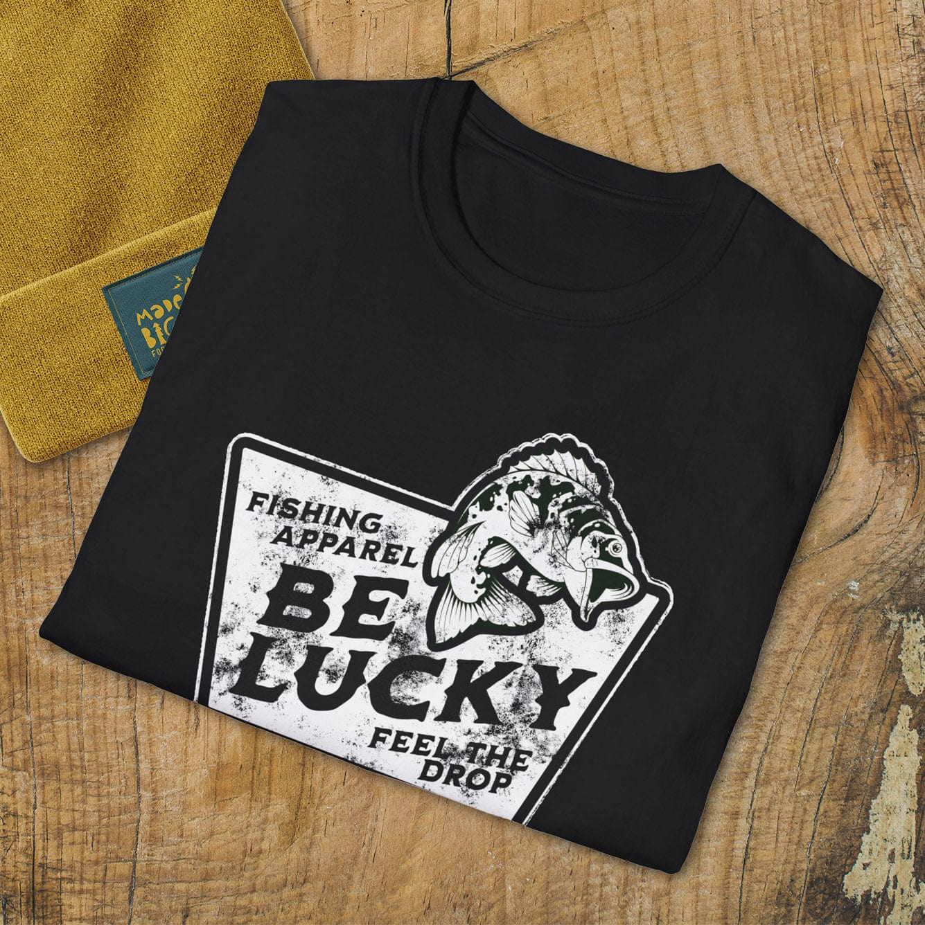 Fishing. Be Lucky. Feel The Drop.