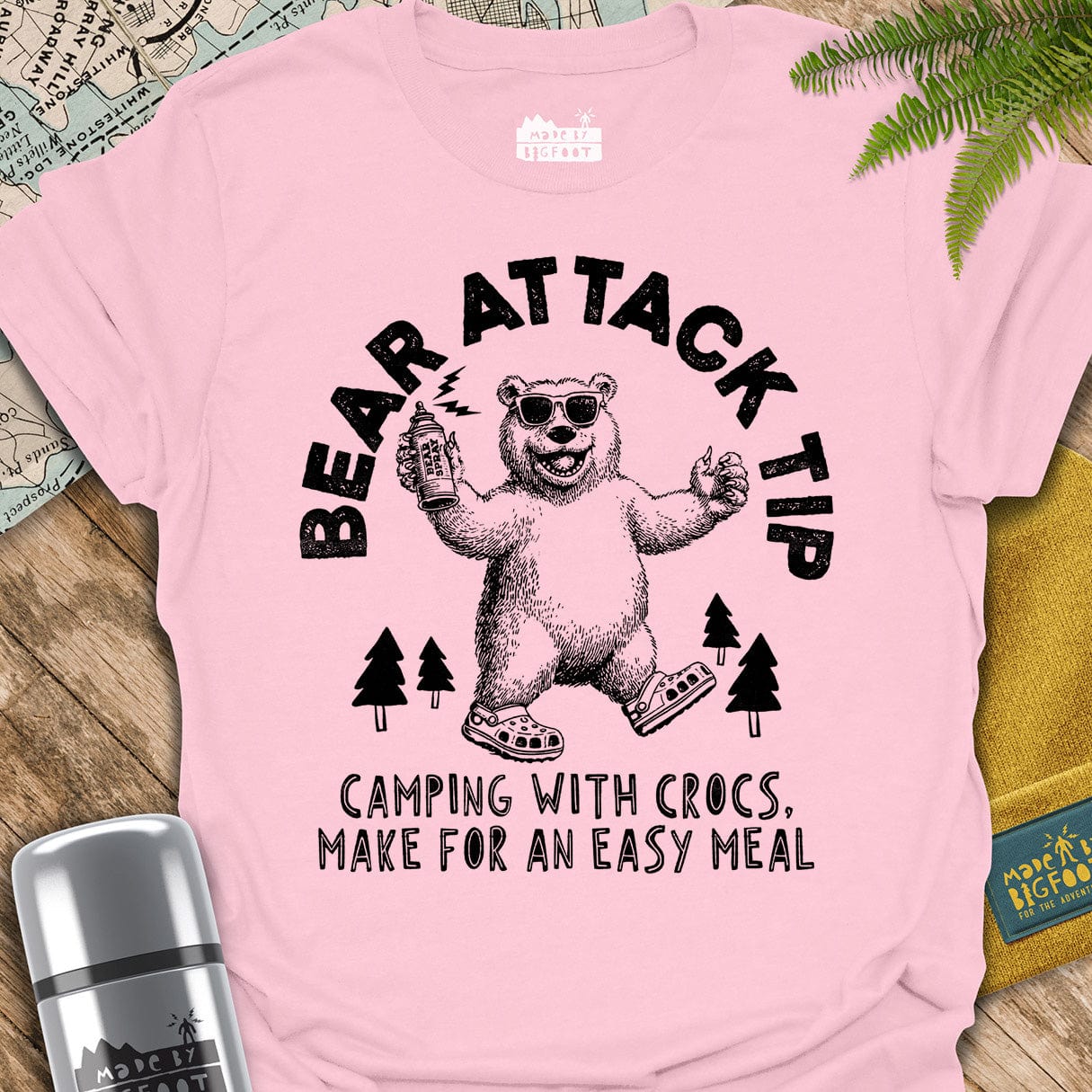 Bear Attack Tip. Camping With Crocs Make For An Easy Meal