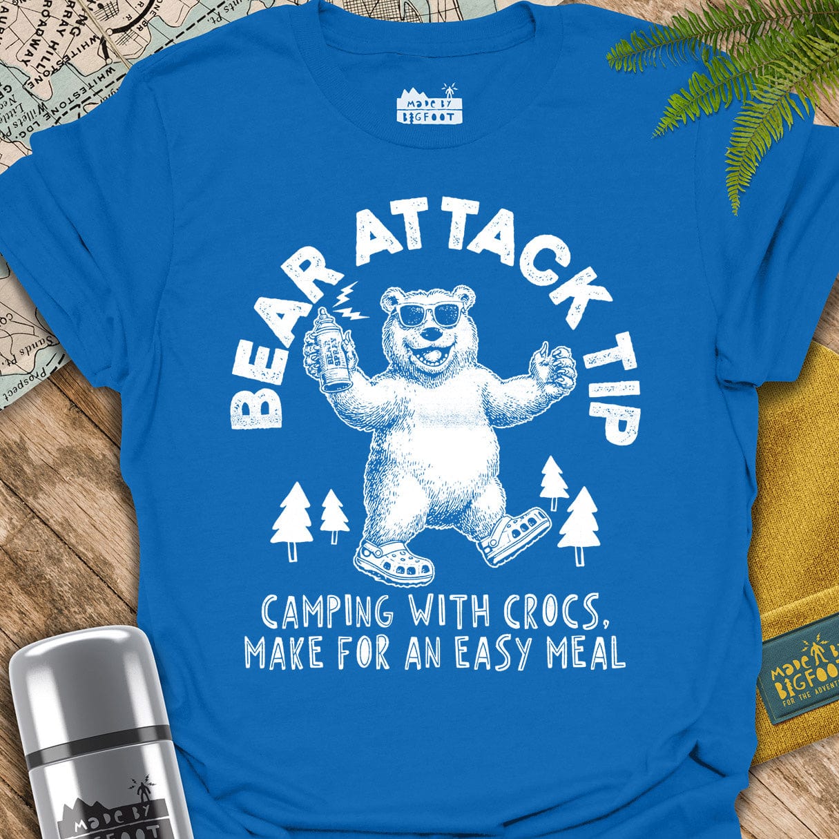 Bear Attack Tip. Camping With Crocs Make For An Easy Meal
