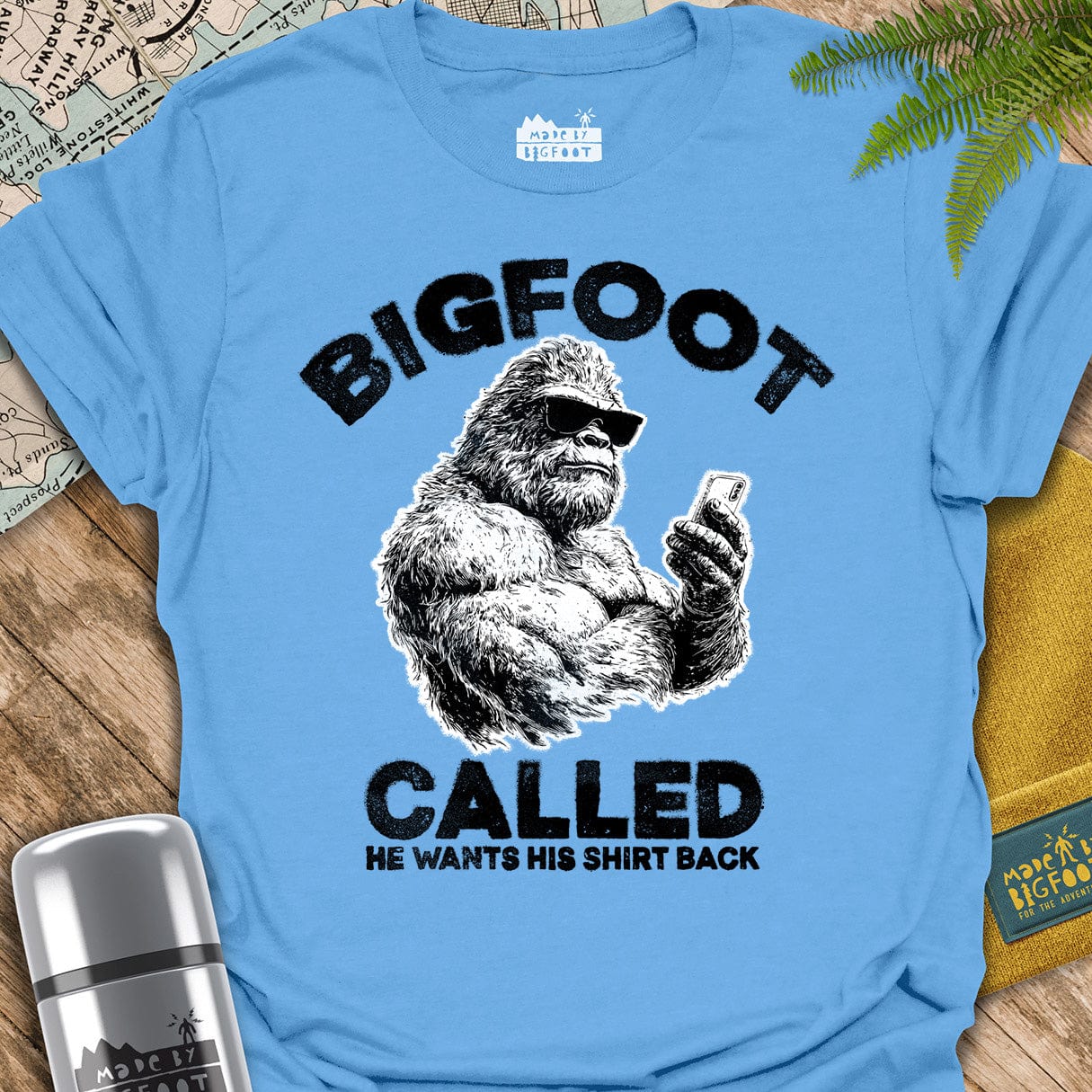 Bigfoot Called. He Wants His Shirt Back.