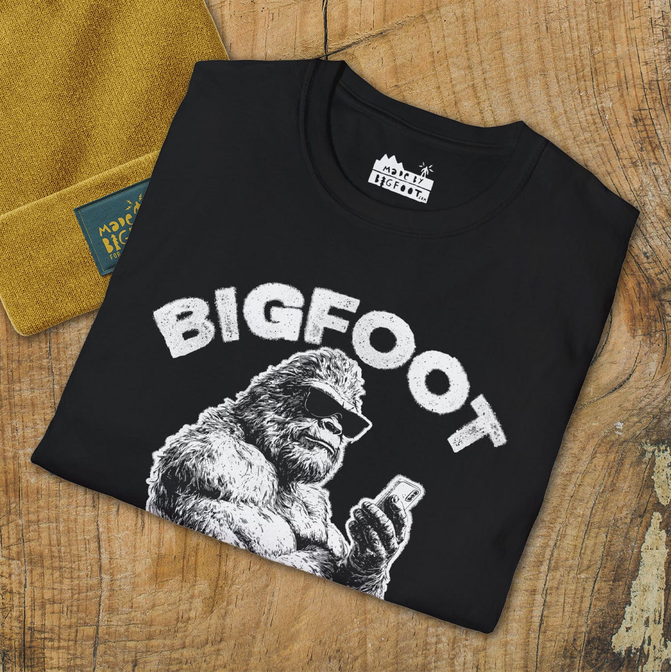 Bigfoot Called. He Wants His Shirt Back.