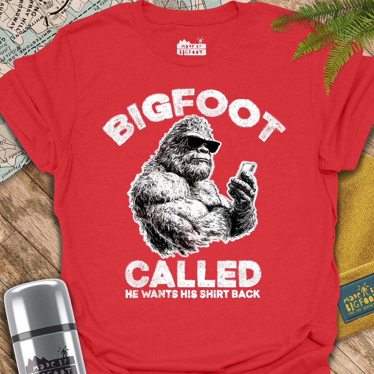 Bigfoot Called. He Wants His Shirt Back.