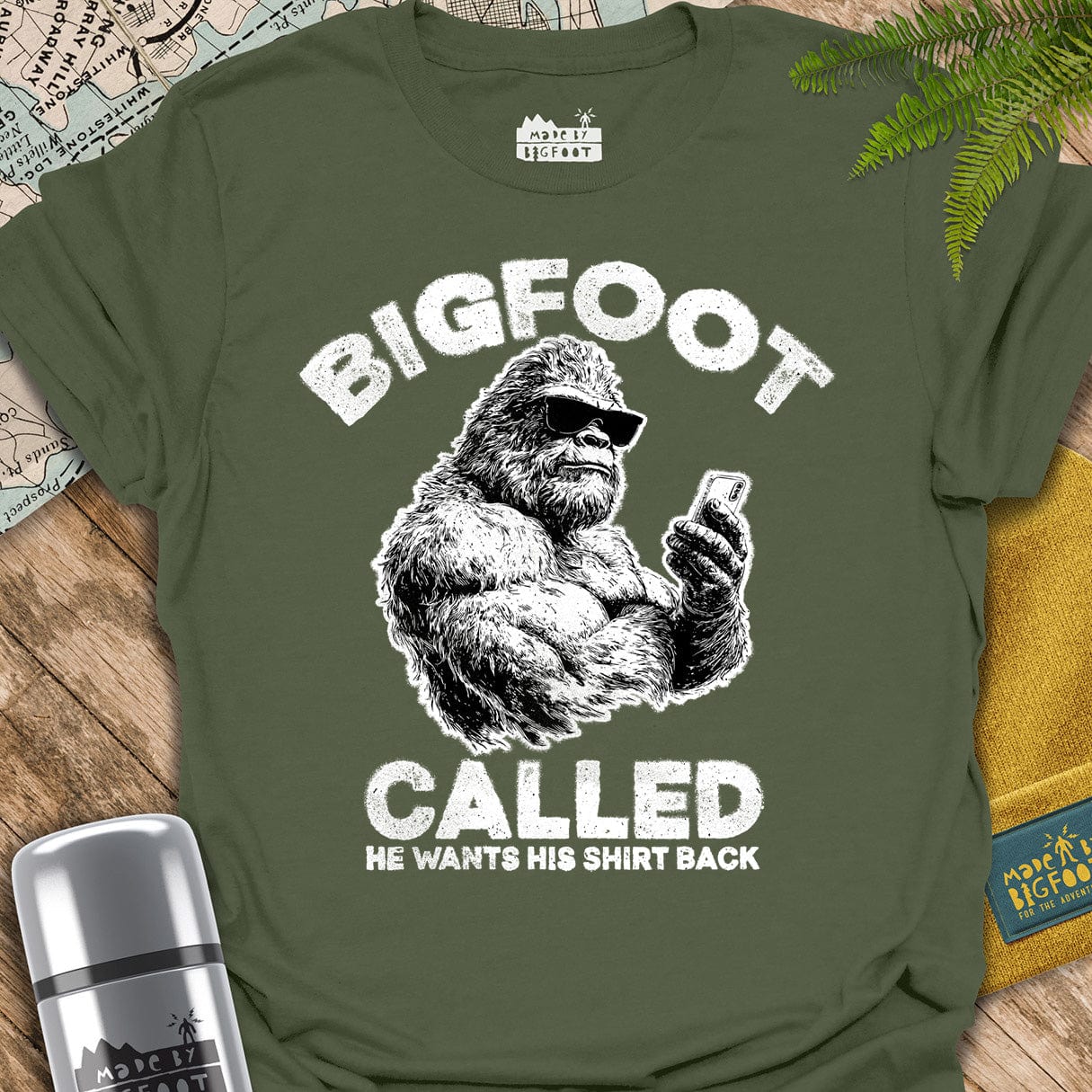 Bigfoot Called. He Wants His Shirt Back.