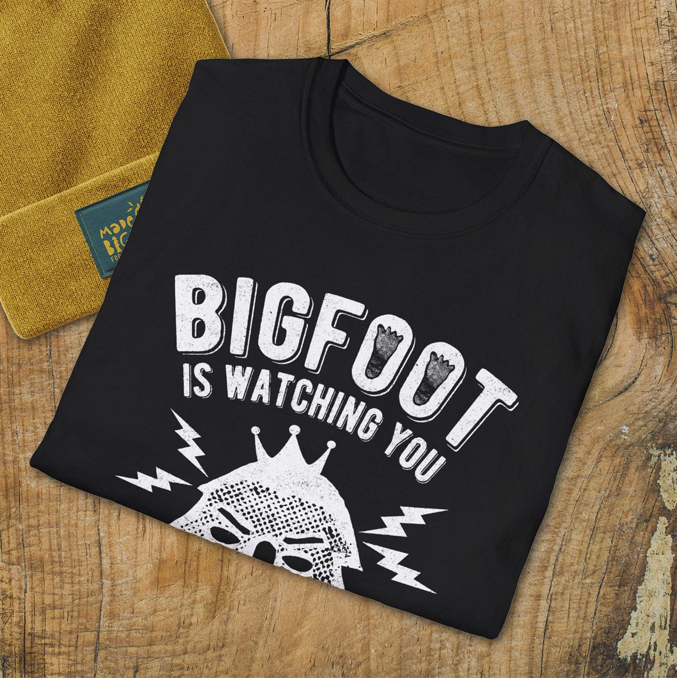 Bigfoot Is Watching You.