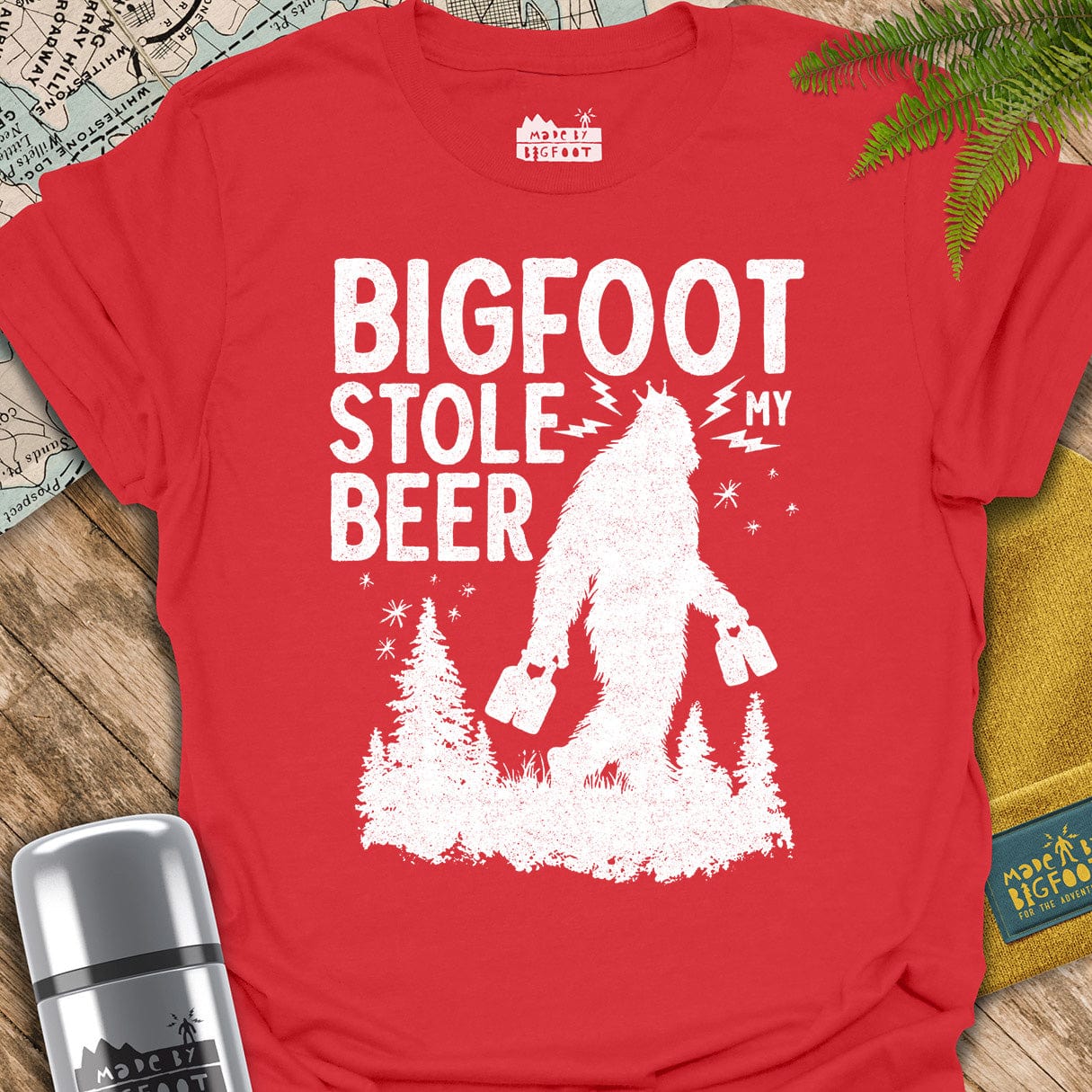 Bigfoot Stole My Beer (Woods Edition)