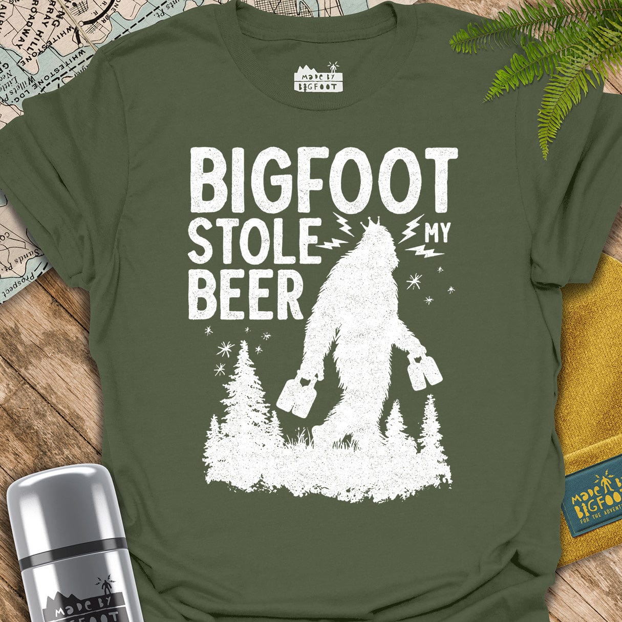 Bigfoot Stole My Beer (Woods Edition)