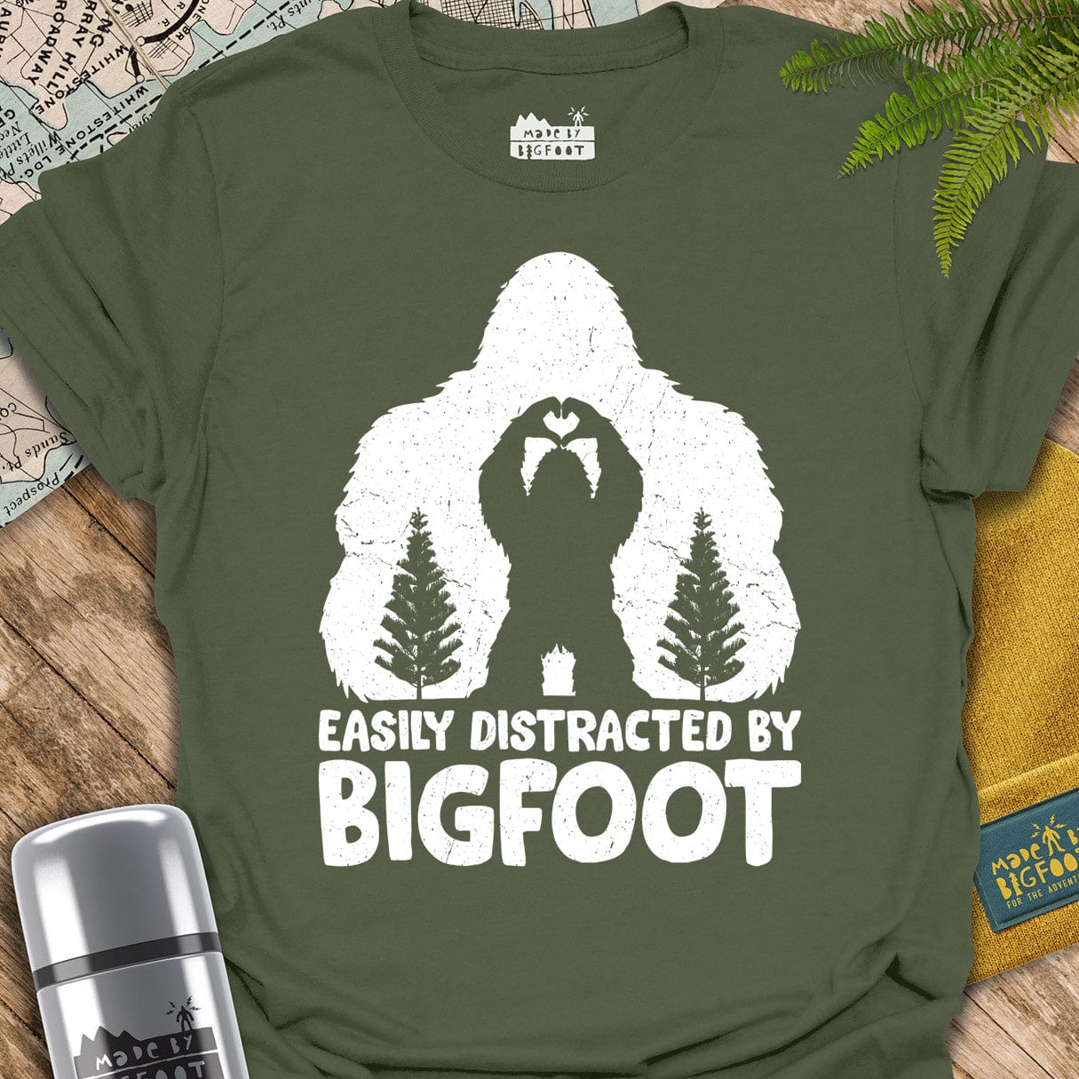 Easily Distracted By Bigfoot