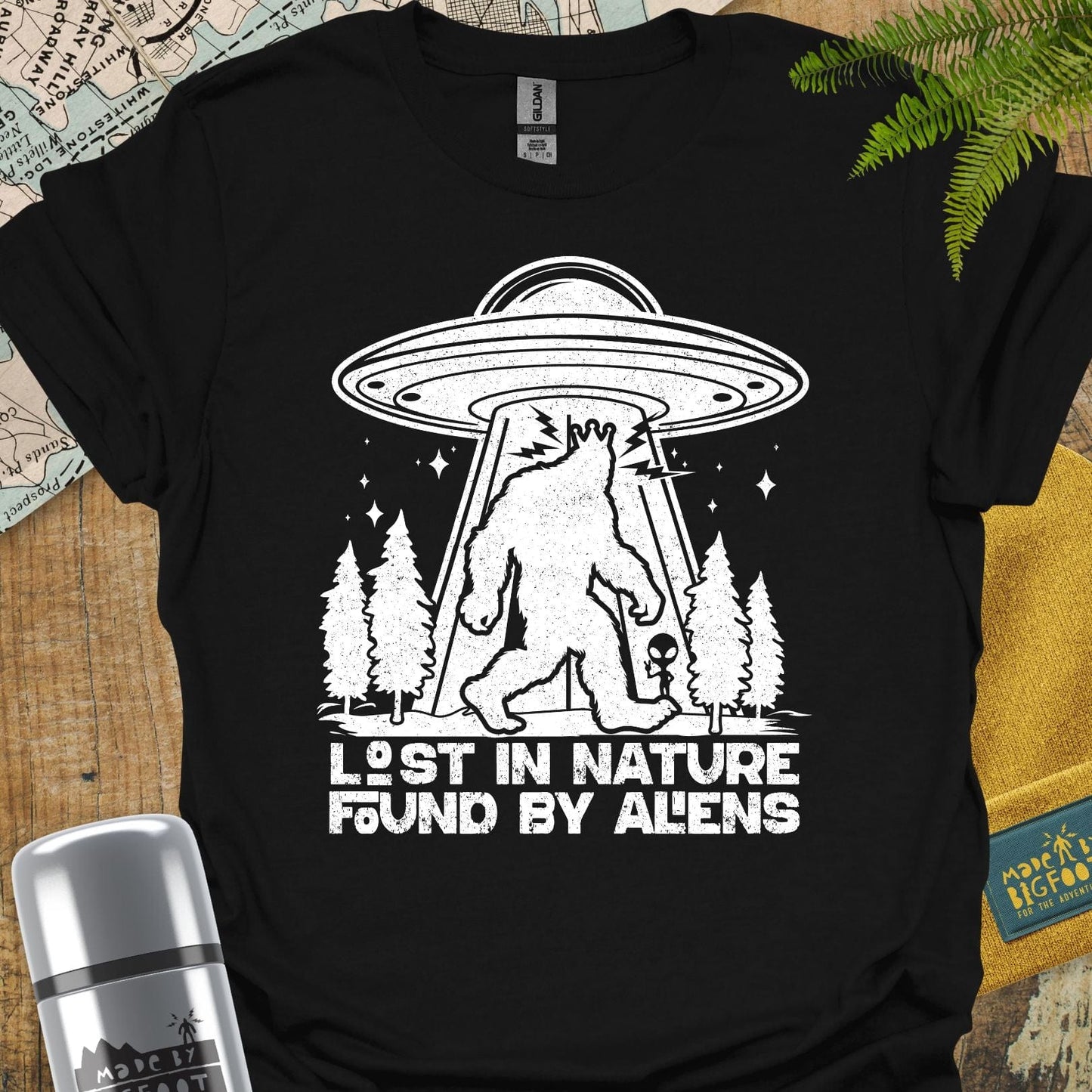 Lost In Nature. Found By Aliens