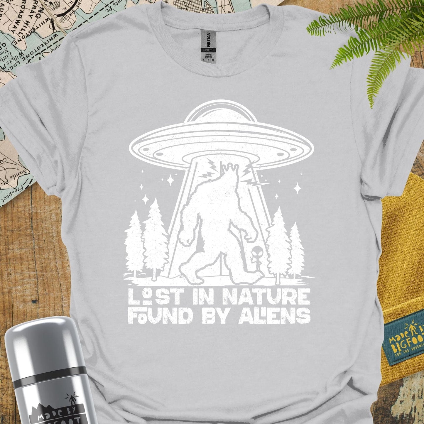 Lost In Nature. Found By Aliens