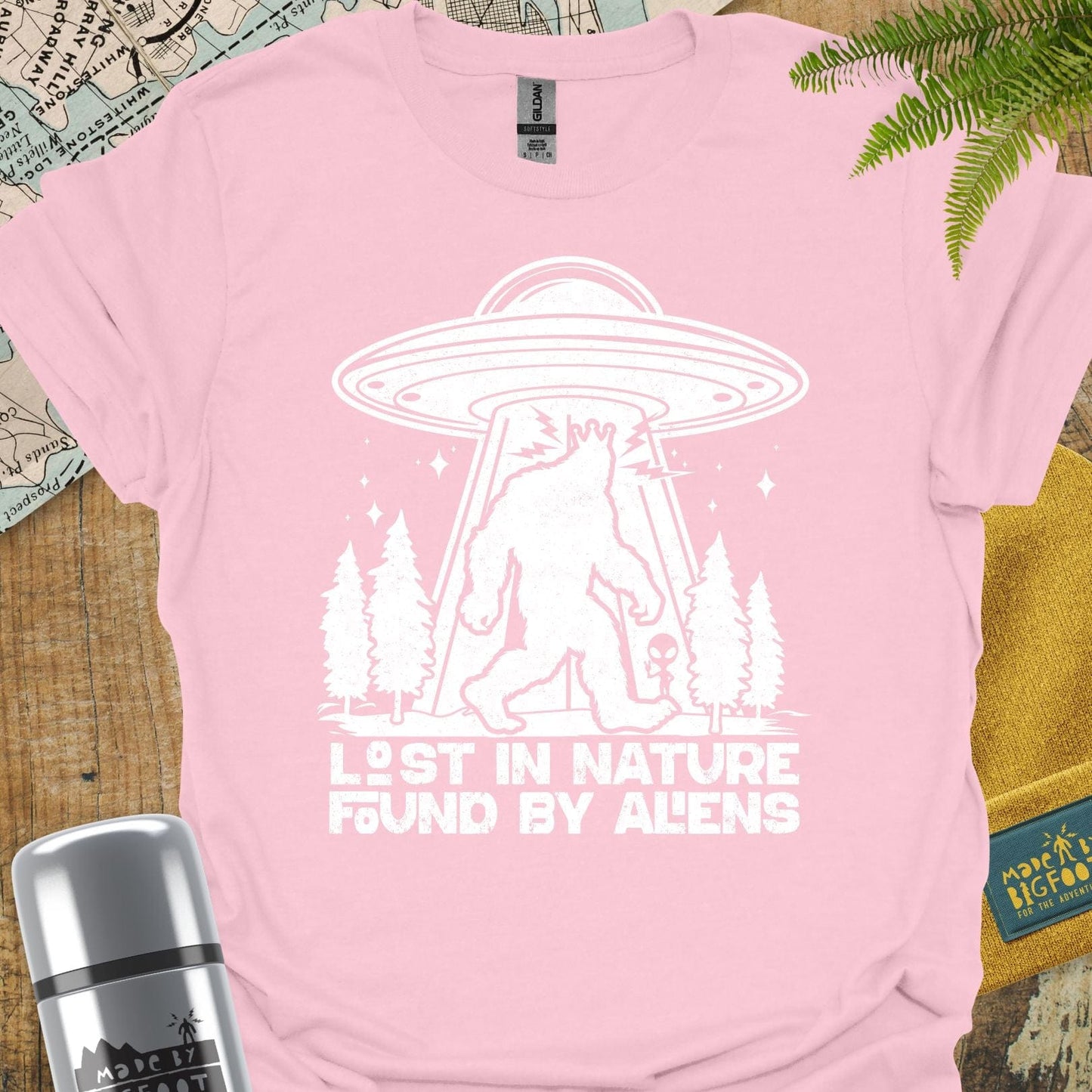 Lost In Nature. Found By Aliens