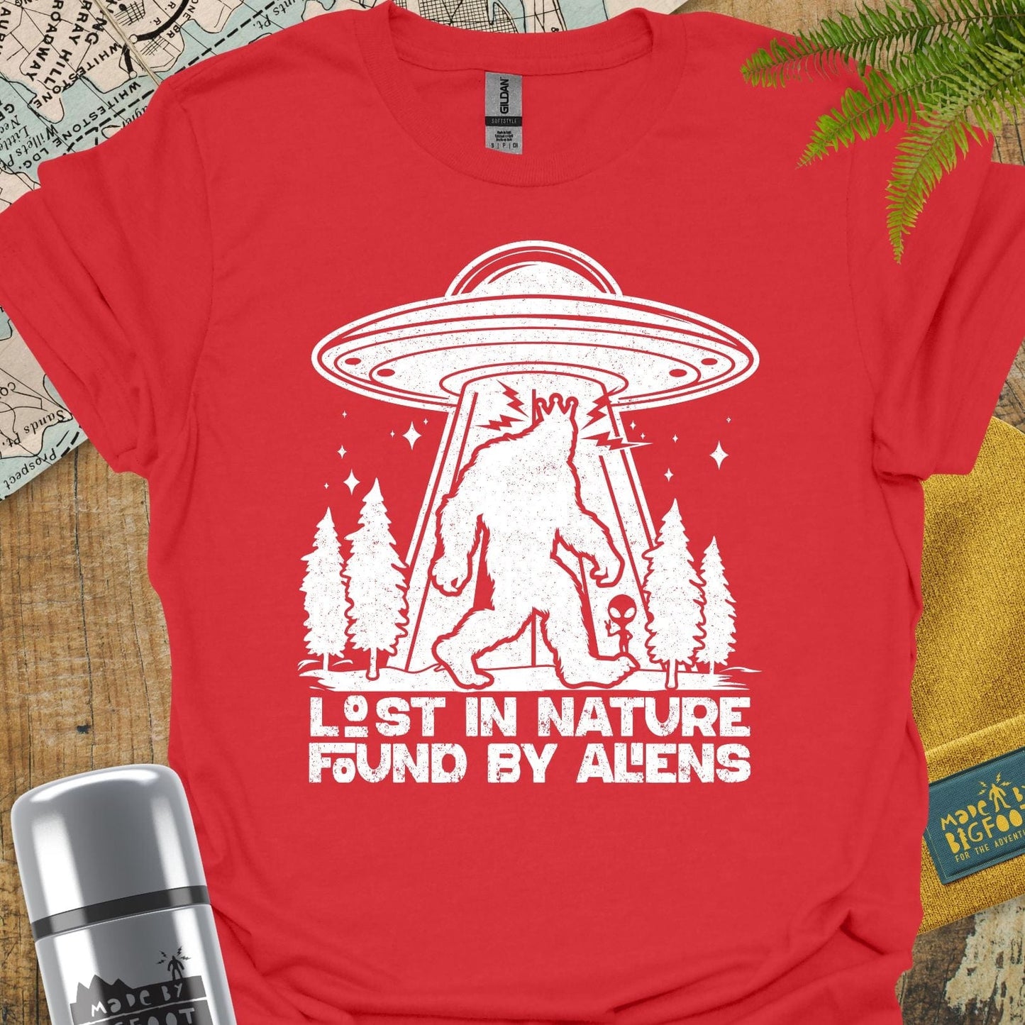 Lost In Nature. Found By Aliens