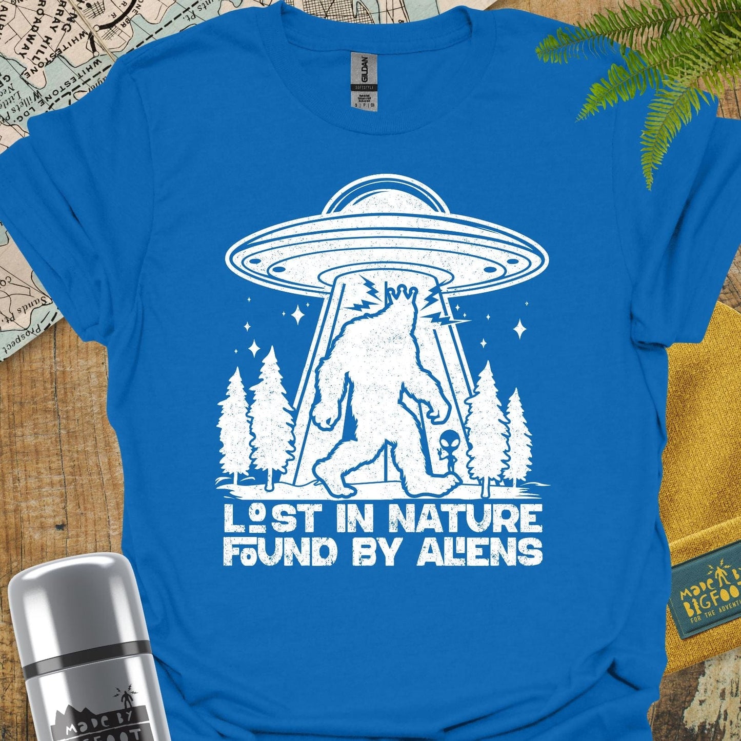 Lost In Nature. Found By Aliens