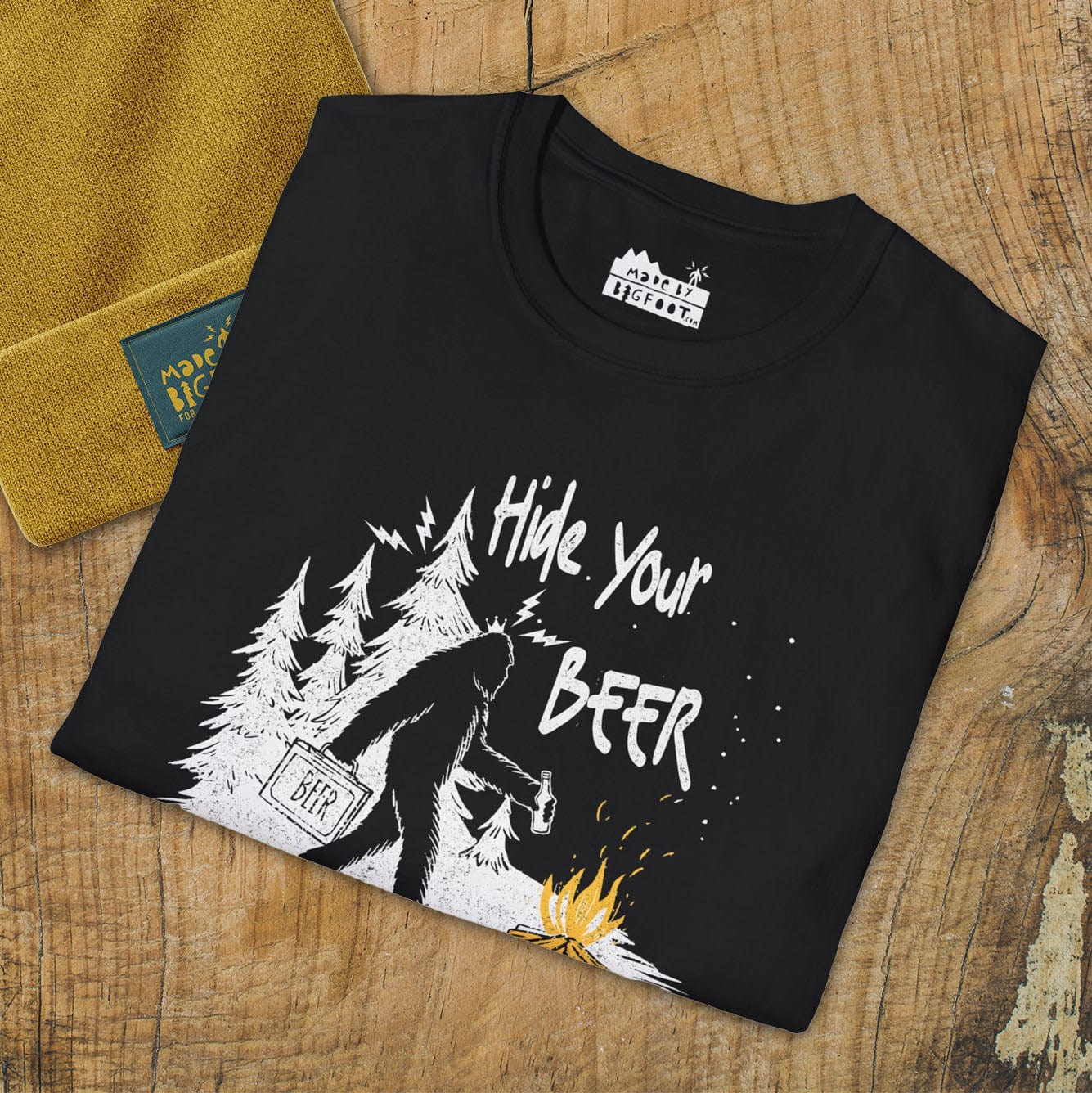 Hide Your Beer. Bigfoot's Near.