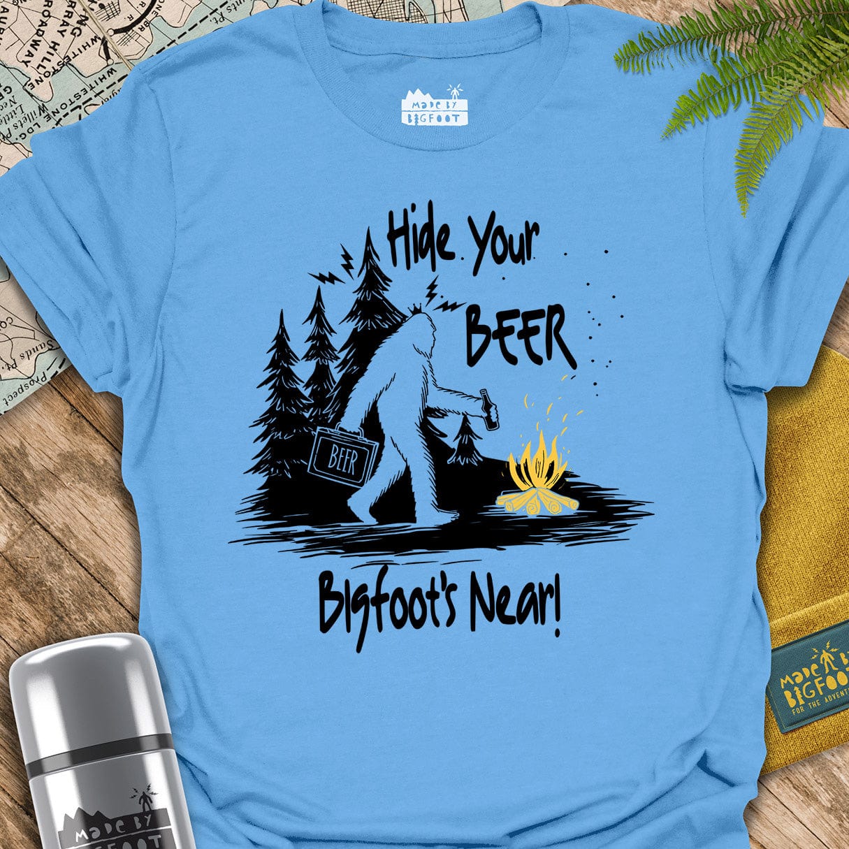 Hide Your Beer. Bigfoot's Near.