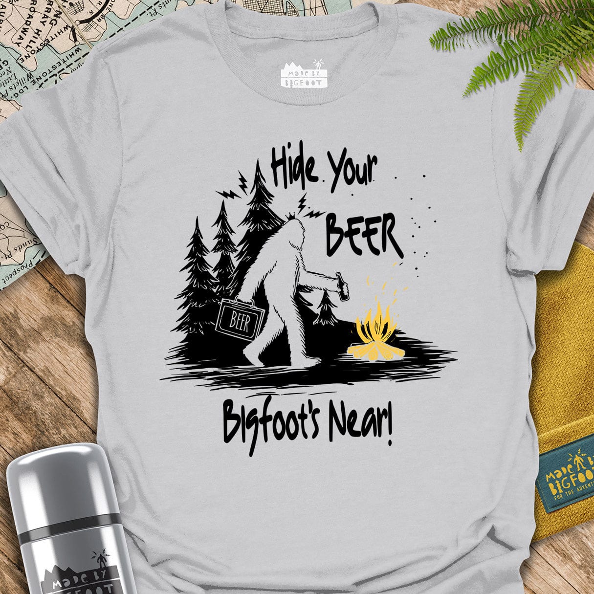 Hide Your Beer. Bigfoot's Near.