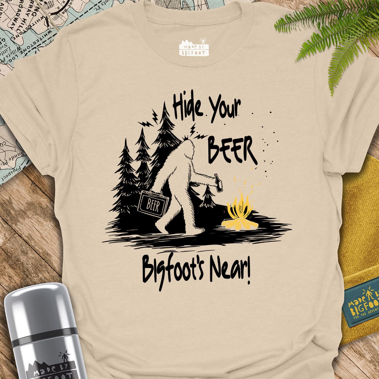 Hide Your Beer. Bigfoot's Near.