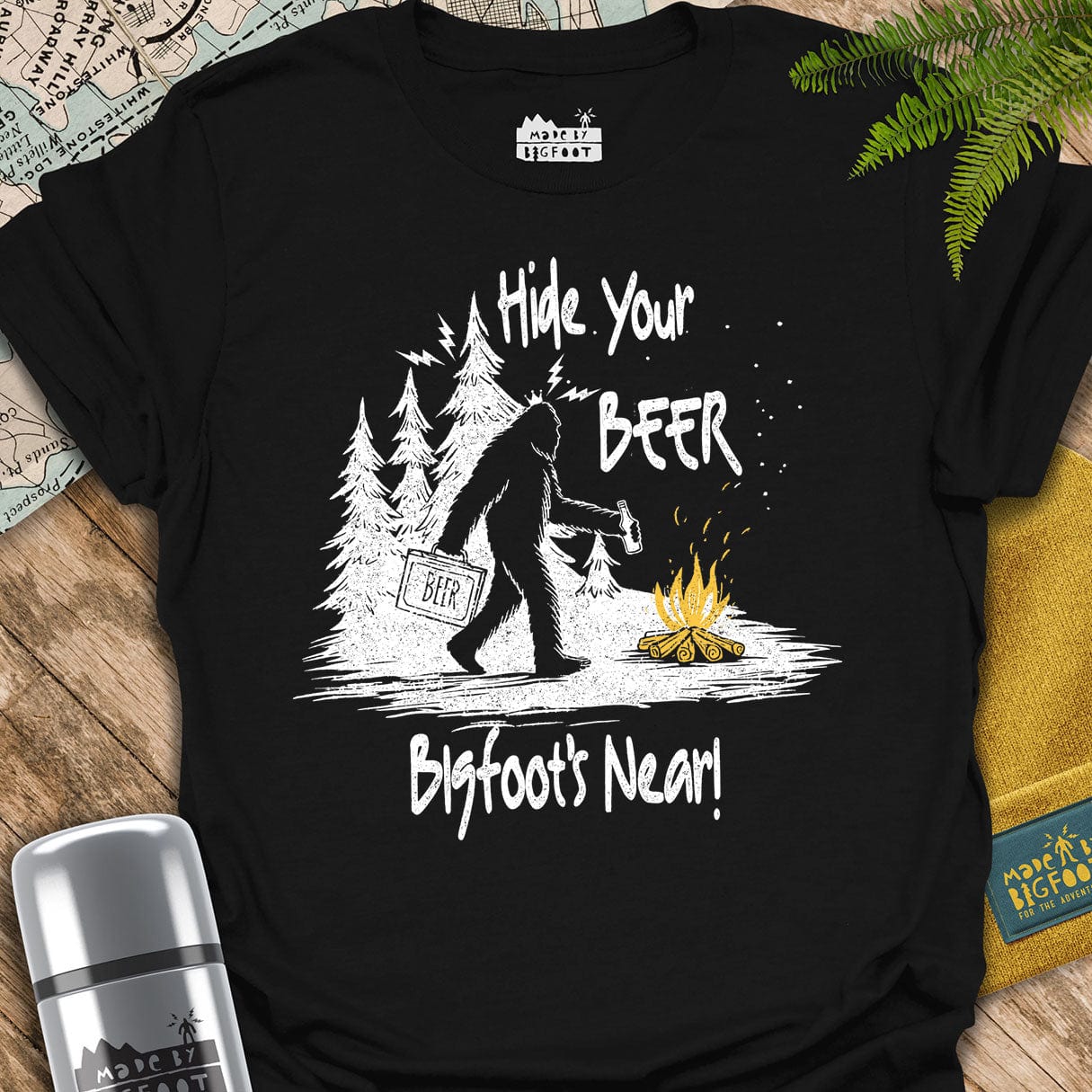 Hide Your Beer. Bigfoot's Near.
