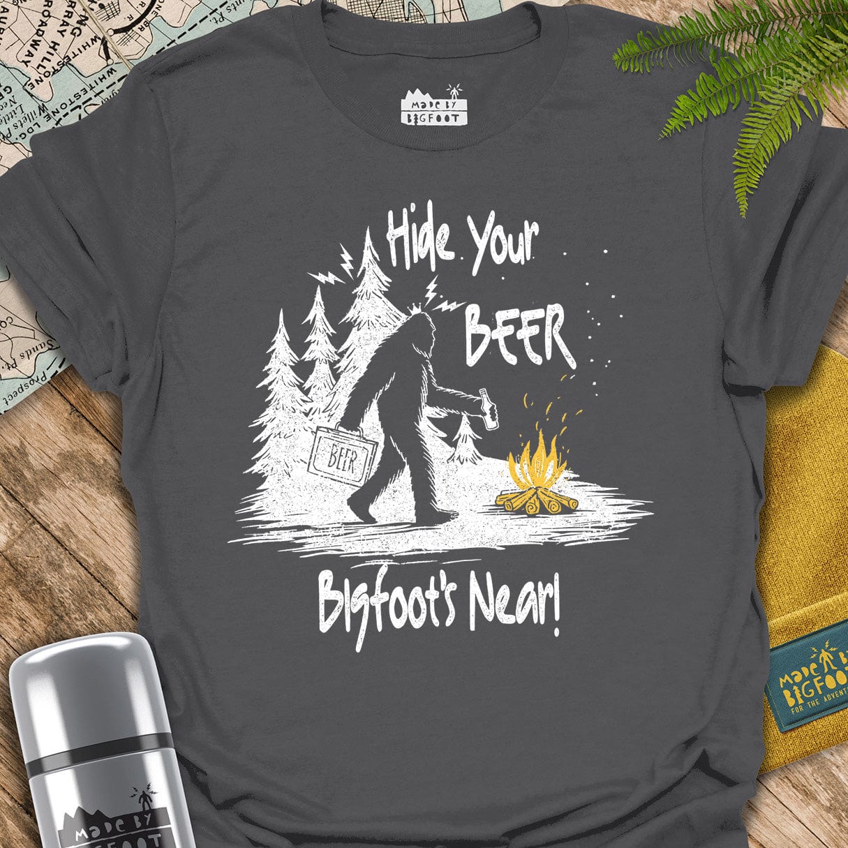 Hide Your Beer. Bigfoot's Near.