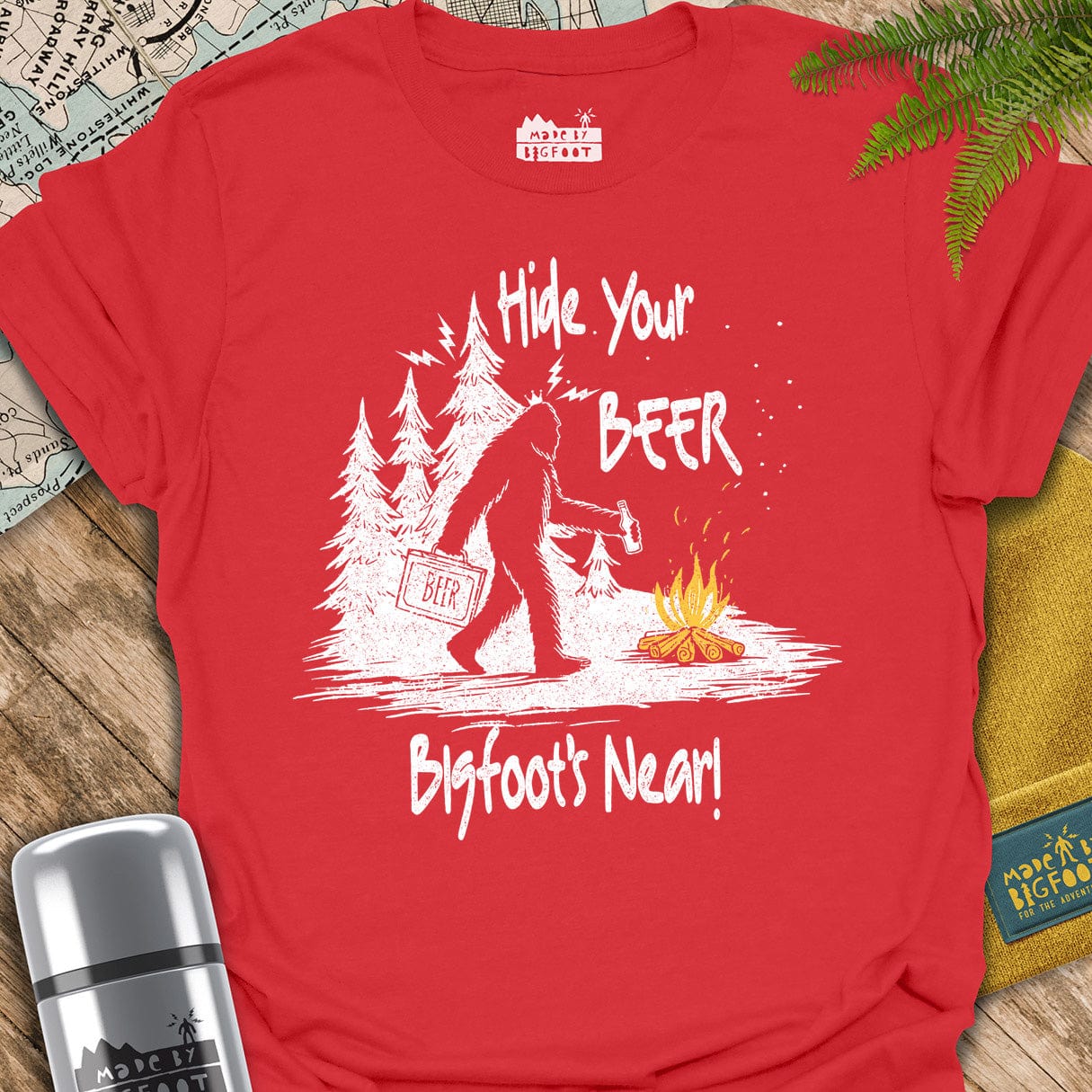 Hide Your Beer. Bigfoot's Near.