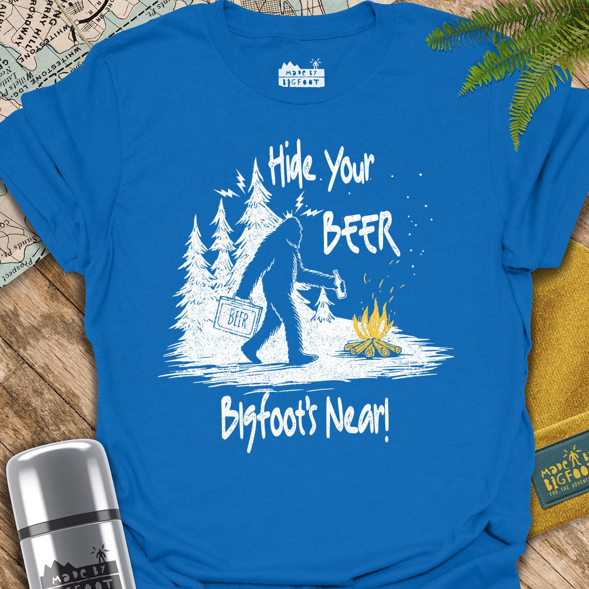 Hide Your Beer. Bigfoot's Near.