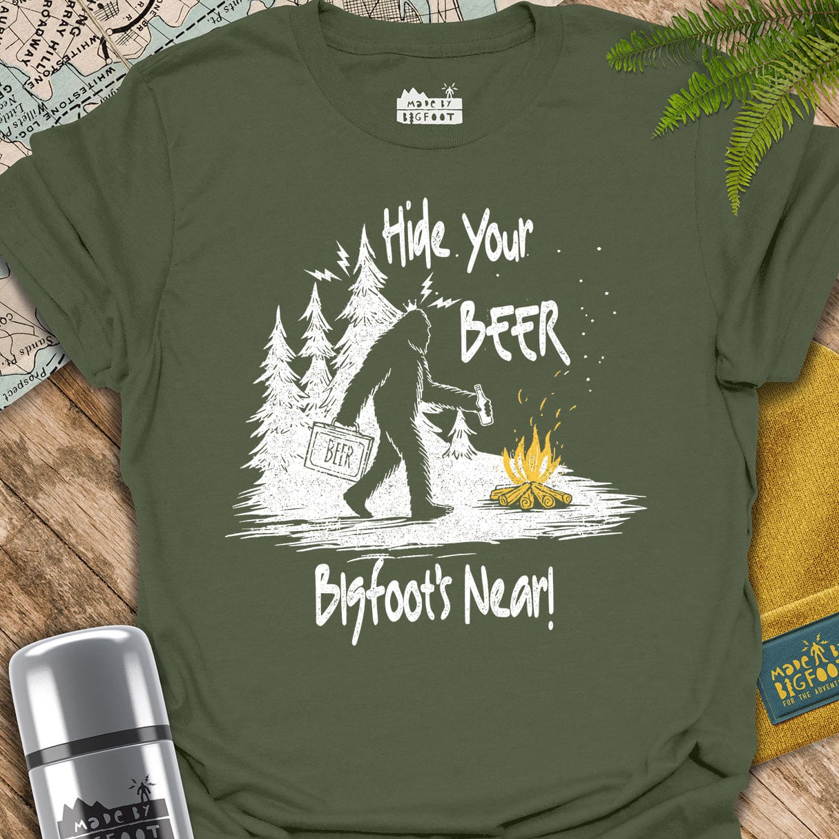 Hide Your Beer. Bigfoot's Near.