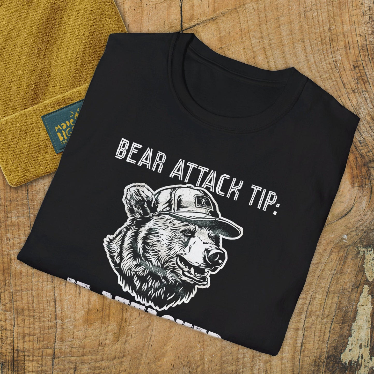 Bear Attack Tip. If Attacked. Play Dead