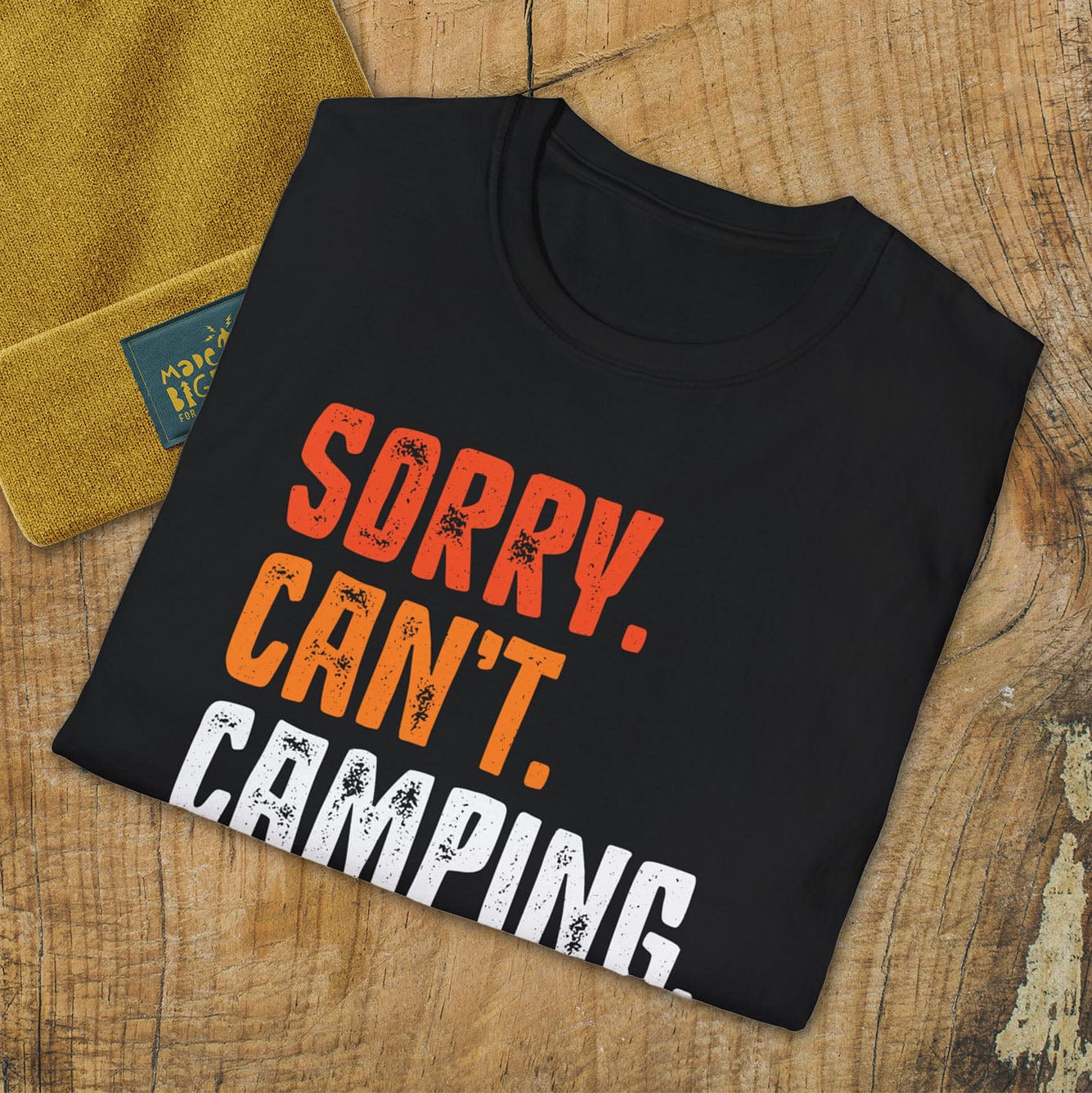 Sorry. Can't. Camping. Bye.