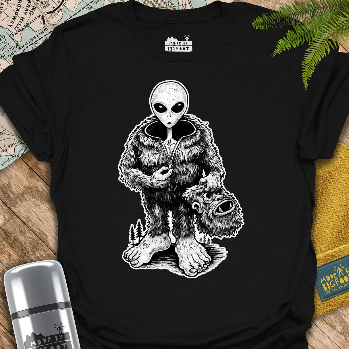 Beam Me Up. I'm A Hairy! "Sasqualien"