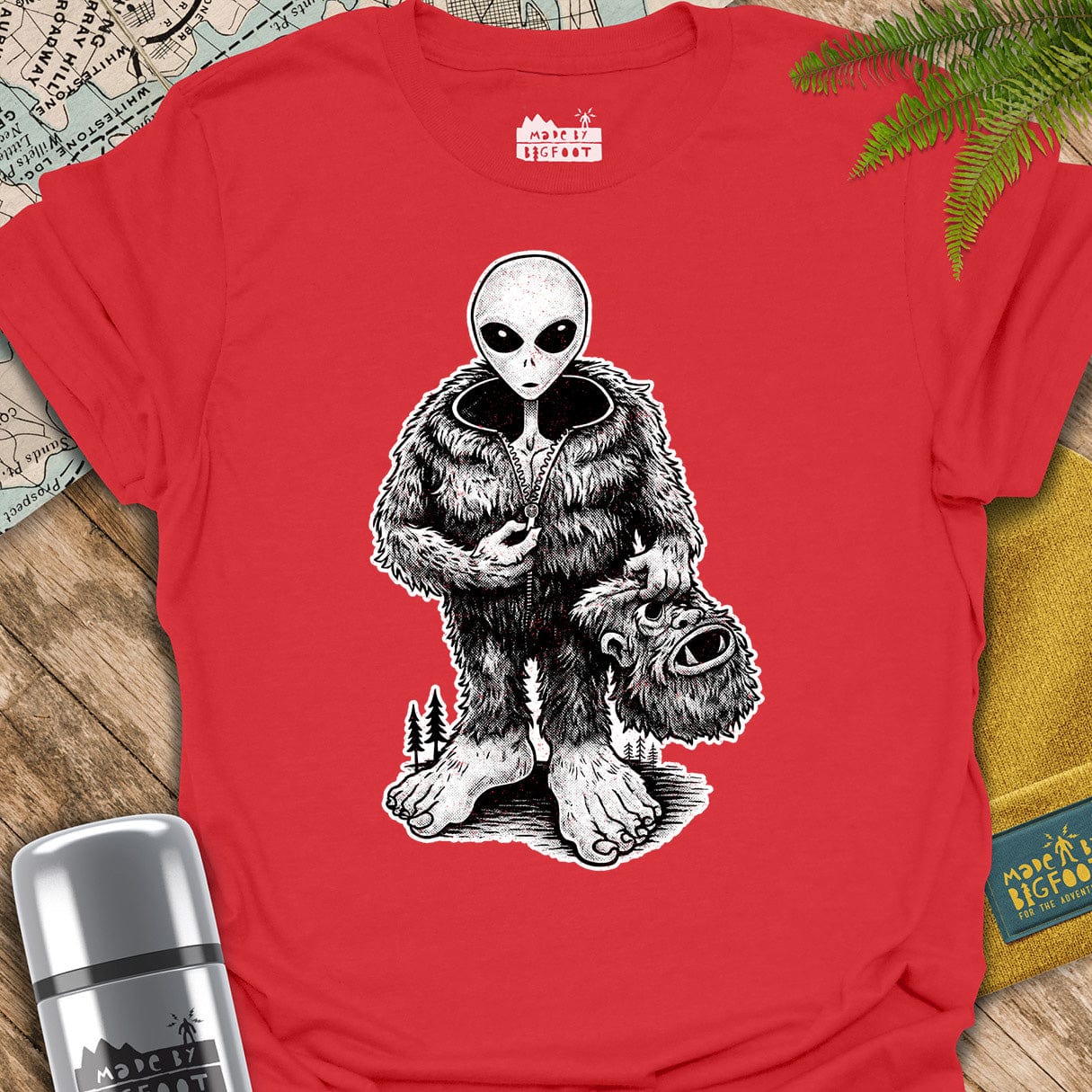 Beam Me Up. I'm A Hairy! "Sasqualien"