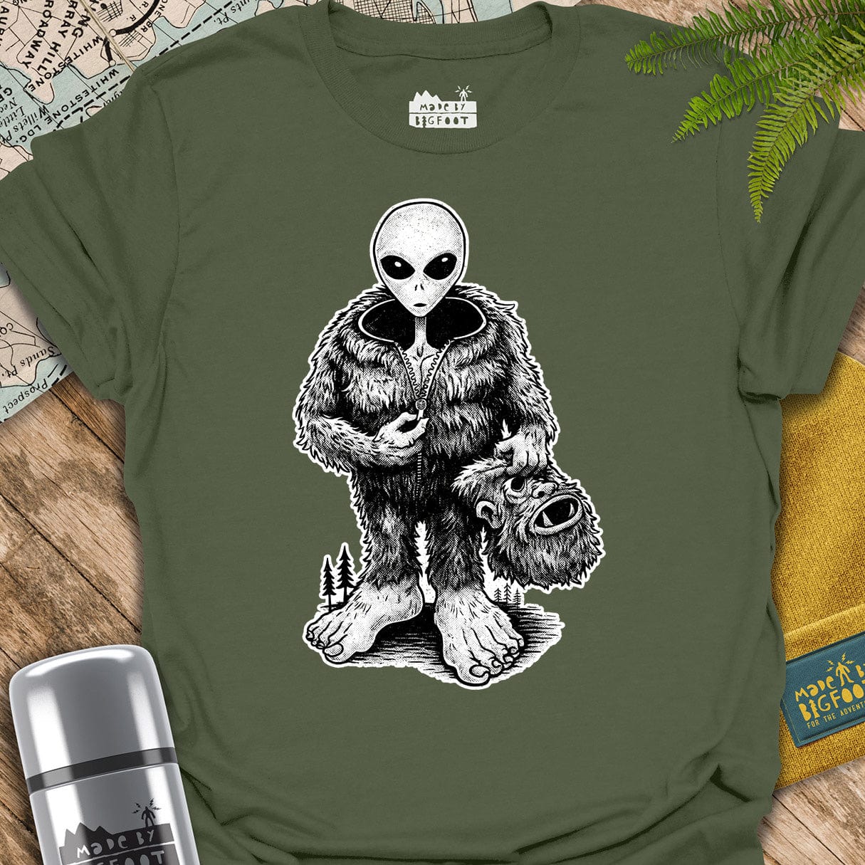 Beam Me Up. I'm A Hairy! "Sasqualien"