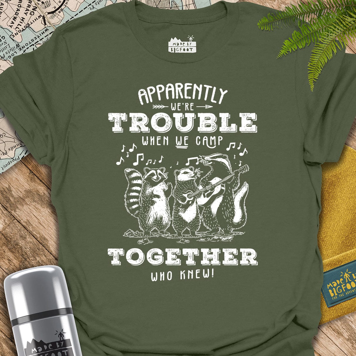 Apparently We're Trouble When We Camp Together. Who Knew!