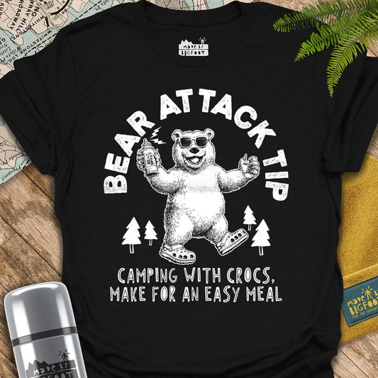 Bear Attack Tip. Camping With Crocs Make For An Easy Meal