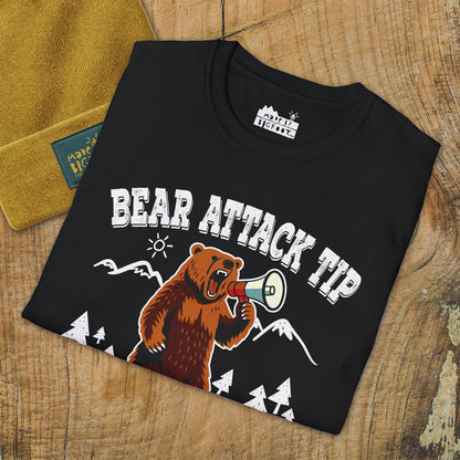 Bear Attack Tip. Yell Loudly! It Will help The Bear Locate You Faster.