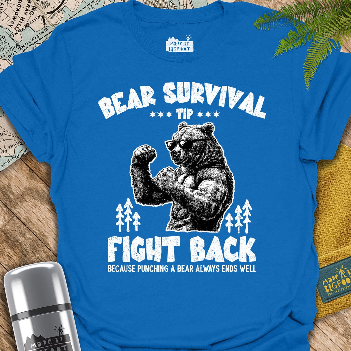 Bear Survival Tip. Fight Back! Because Punching A Bear Always Ends Well