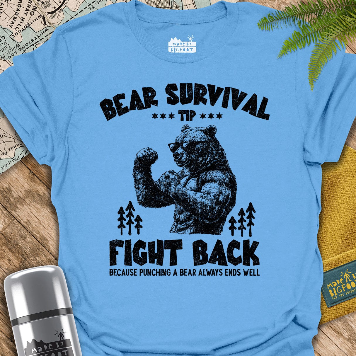 Bear Survival Tip. Fight Back! Because Punching A Bear Always Ends Well