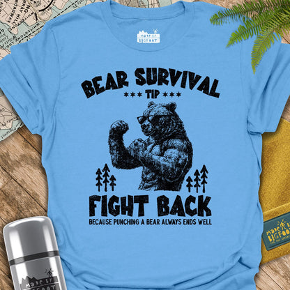 Bear Survival Tip. Fight Back! Because Punching A Bear Always Ends Well