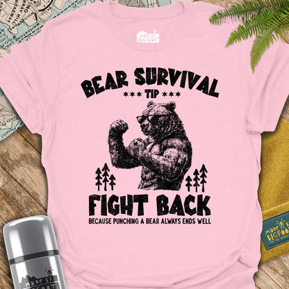 Bear Survival Tip. Fight Back! Because Punching A Bear Always Ends Well