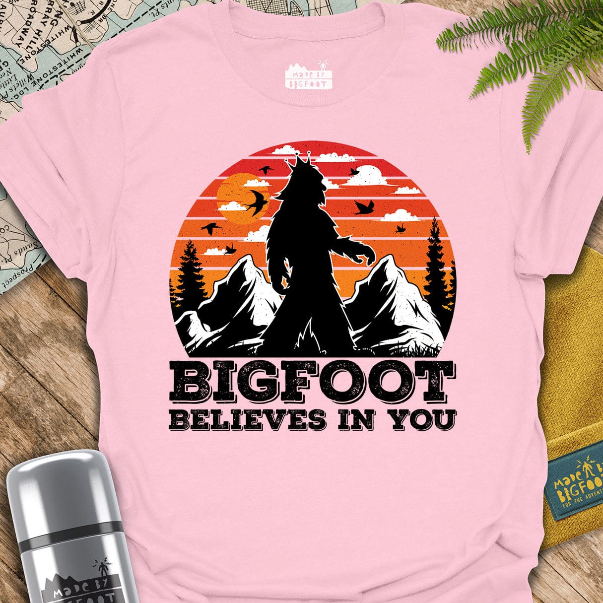 Bigfoot Believes In You.