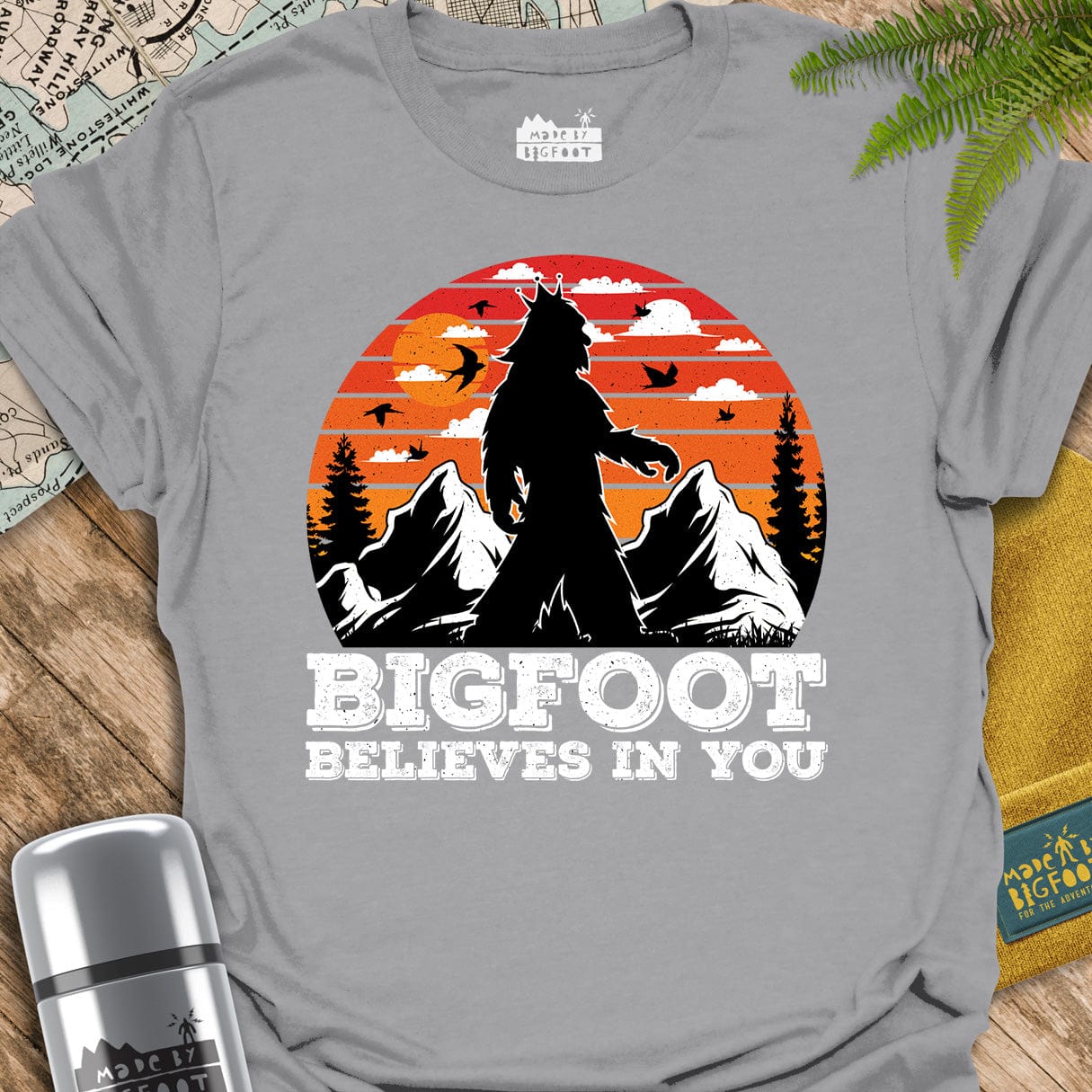 Bigfoot Believes In You.