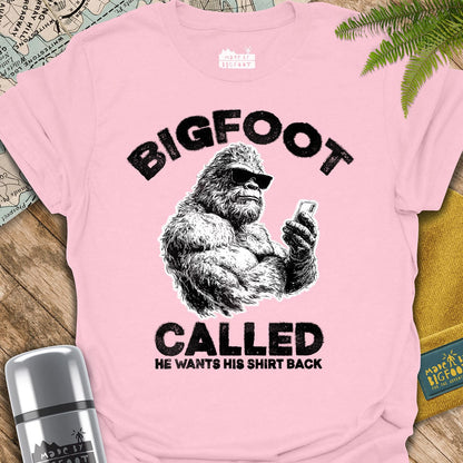 Bigfoot Called. He Wants His Shirt Back.