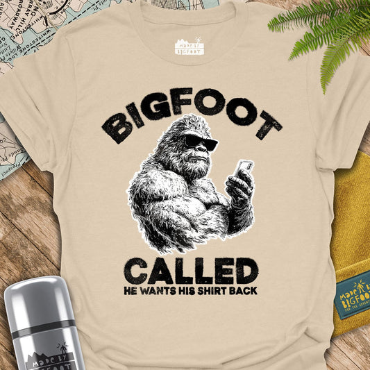Bigfoot Called. He Wants His Shirt Back.