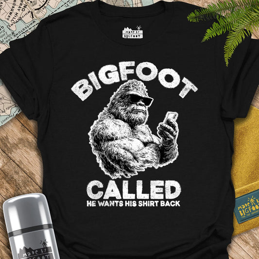Bigfoot Called. He Wants His Shirt Back.