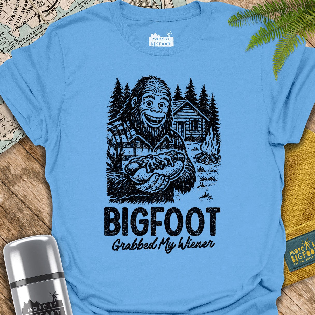 Bigfoot Grabbed My Wiener (Forest Edition)