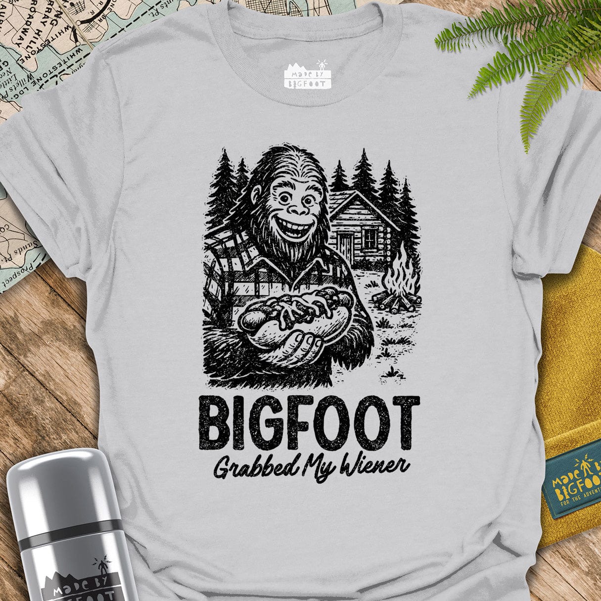 Bigfoot Grabbed My Wiener (Forest Edition)