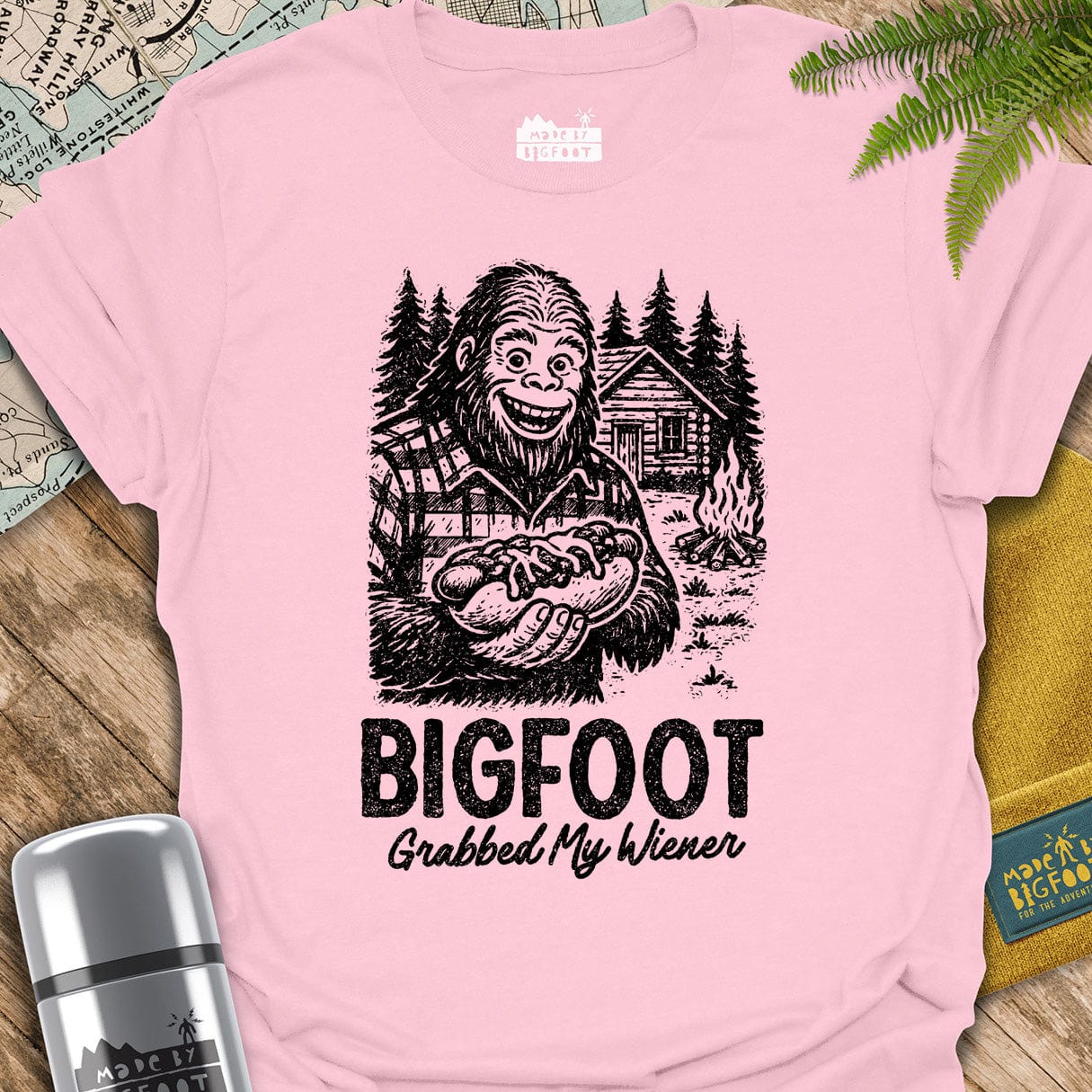 Bigfoot Grabbed My Wiener (Forest Edition)