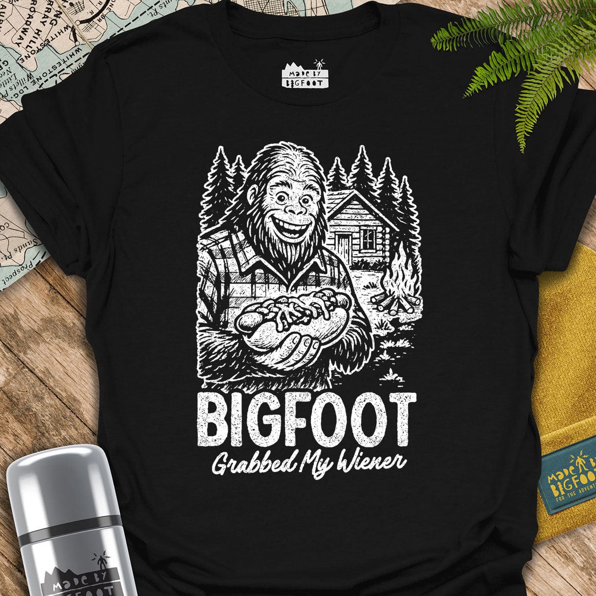 Bigfoot Grabbed My Wiener (Forest Edition)