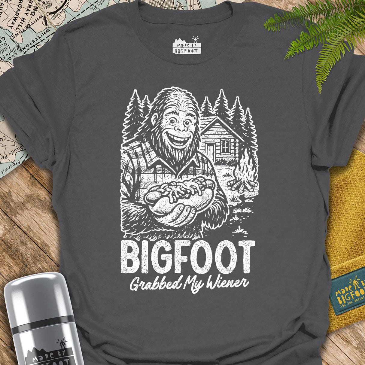 Bigfoot Grabbed My Wiener (Forest Edition)