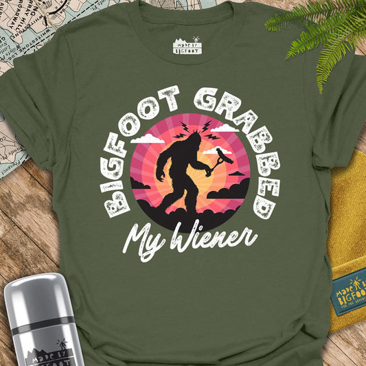 Bigfoot Grabbed My Wiener! Size Matters.