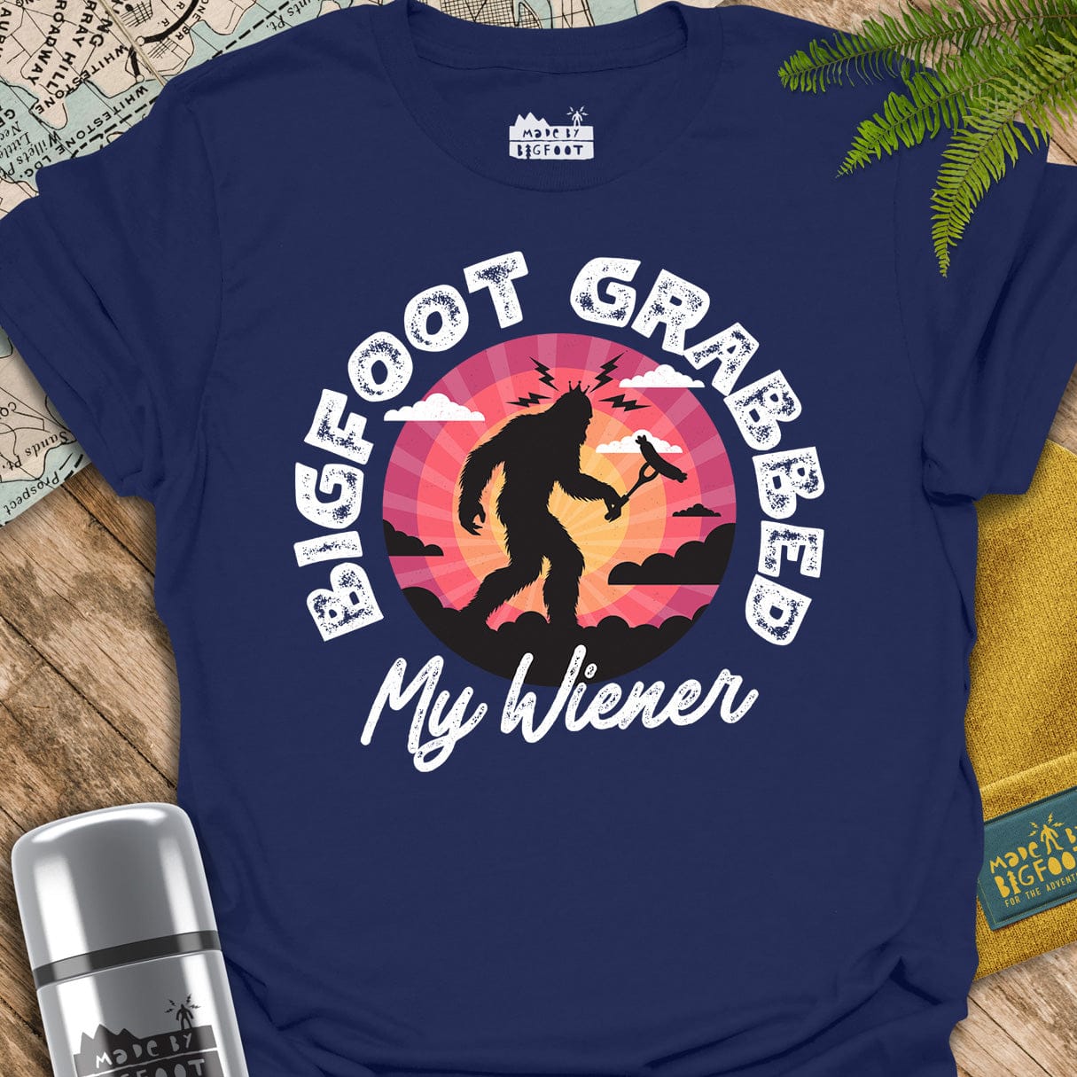 Bigfoot Grabbed My Wiener! Size Matters.