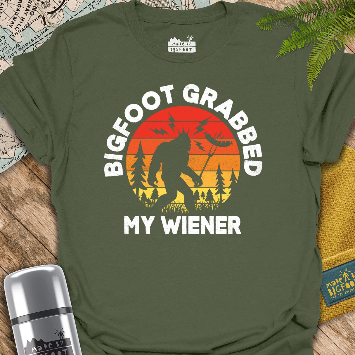Bigfoot Grabbed My Wiener